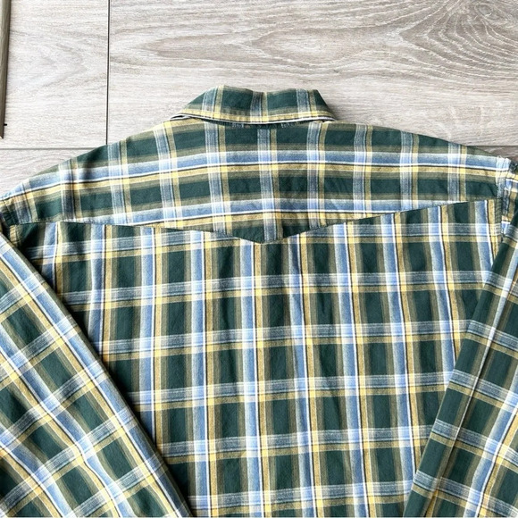 Panhandle Slim Plaid Cotton Western Button Down  Shirt - Picture 13 of 13